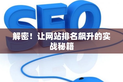 解密！让网站排名飙升的实战秘籍